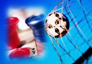 giocatori di calcio e poker