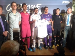 presentazione maglie ufficiali Fiorentina