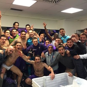 esultanza Fiorentina